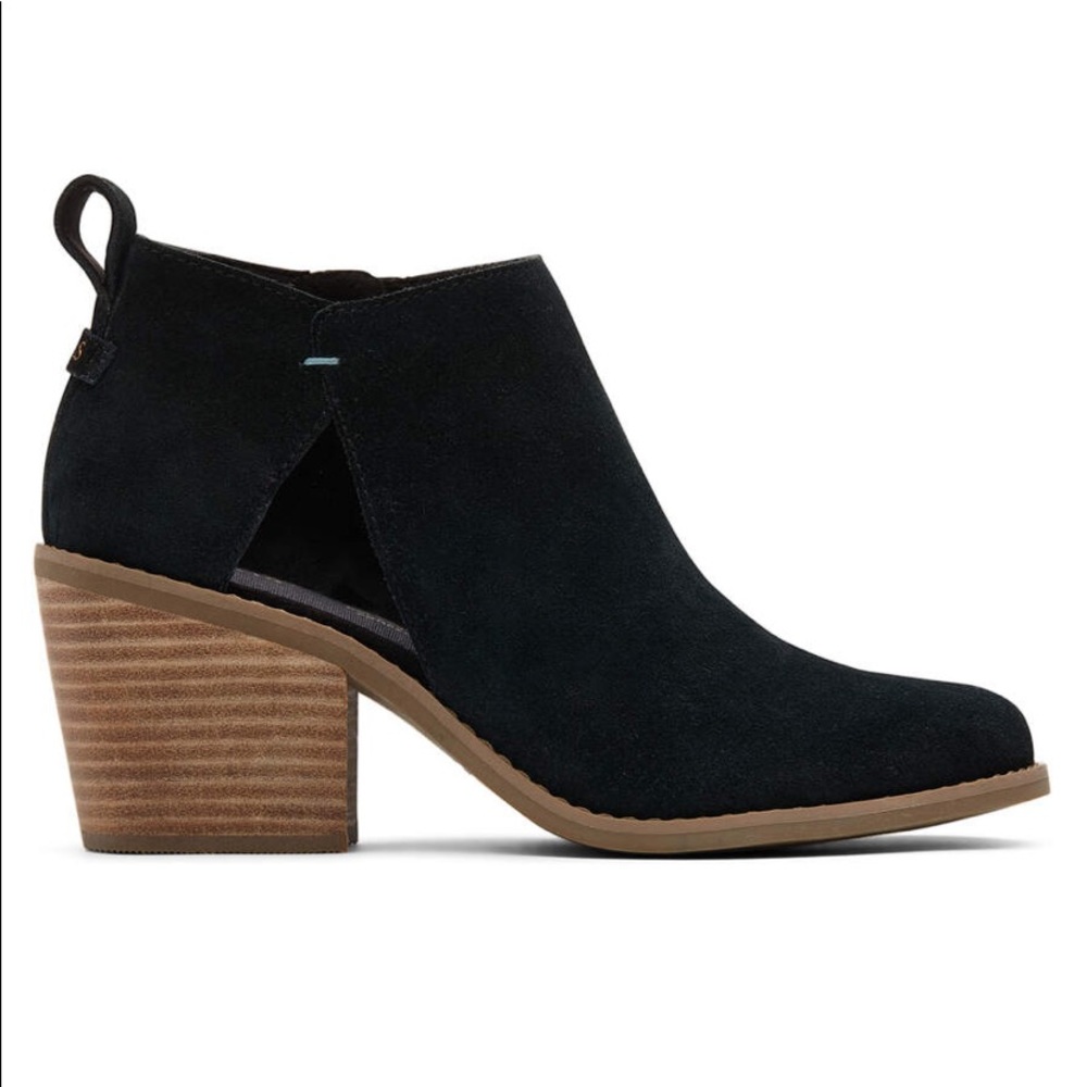 Toms - Lea Bootie. Never worn. New with box
